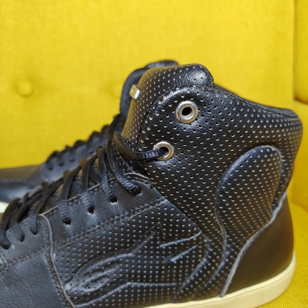 Alpinestars Anaheim Motorcycle riding  Black Leather Boot Men's Shoes Size 11.5 - Picture 5 of 10